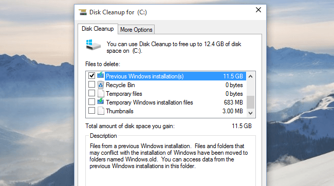 Come recuperare i file da Windows.old dopo l'aggiornamento