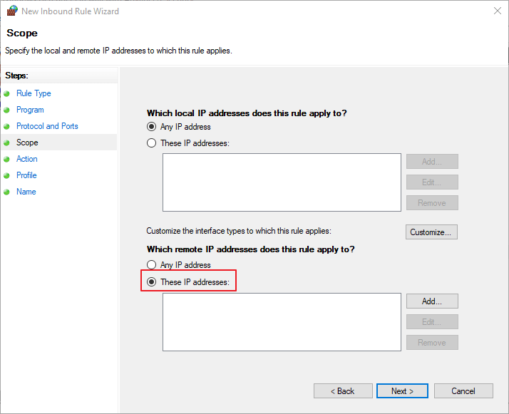 Så här konfigurerar du Windows-brandväggen för att tillåta IP-intervall [FULL GUIDE]