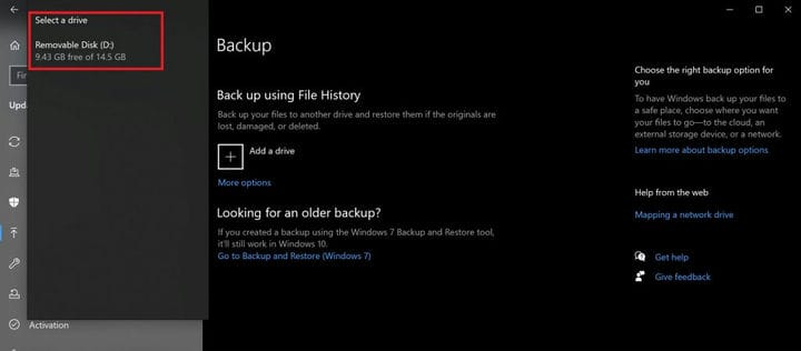 Como usar o histórico de arquivos para fazer um backup seguro no Windows 10