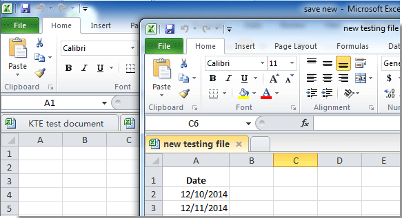 Как открыть два файла Excel в разных окнах