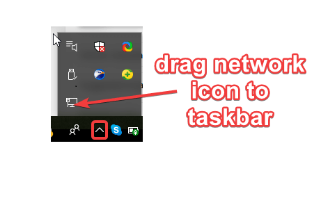 Mostrar ícone de rede na barra de tarefas do Windows 7 / Windows 10 [GUIA]