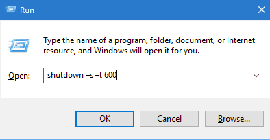 Weitere Informationen zum Planen des automatischen Herunterfahrens in Windows 10