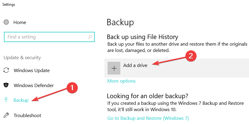 Як автоматично зберігати копії файлів у Windows 10, 8.1