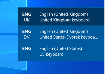 Cómo agregar y eliminar diseños de teclado en Windows 10