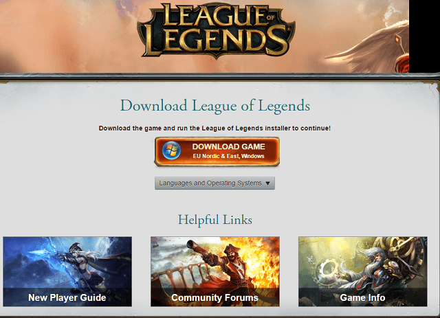 Hvordan installere League of Legends på nytt