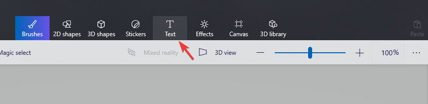 Hur flyttar jag text och objekt inuti Paint 3D?