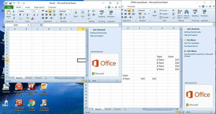 Как открыть несколько окон Excel одновременно