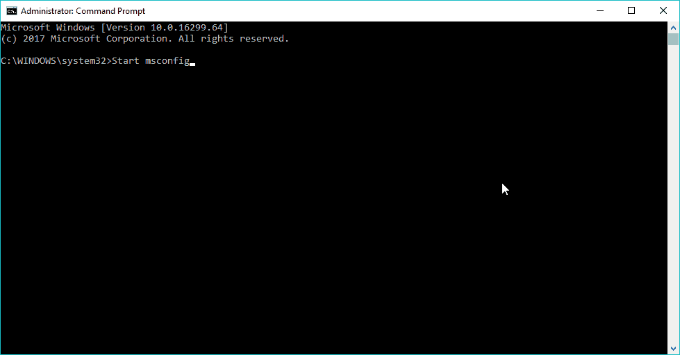 Så här får du tillgång till MsConfig i Windows 10 [ENKEL GUIDE]