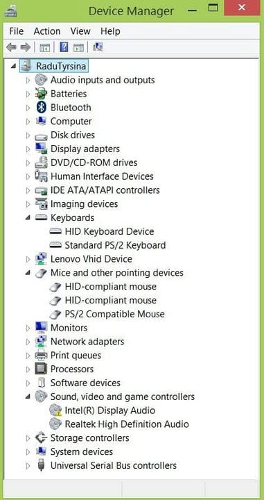 Виправлено: миша, клавіатура (USB, бездротова) не виявлено в Windows 10