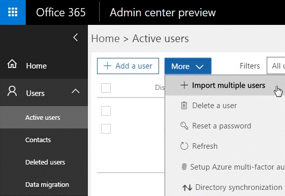 Come migrare da Gmail a Office 365