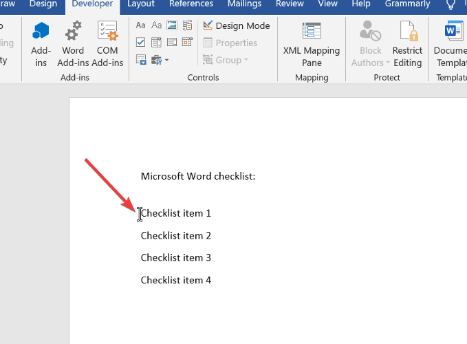 Come creare un elenco di controllo di Microsoft Word [metodo semplice]