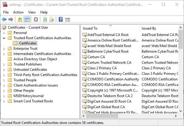 Como instalar certificados raiz do Windows 10 [EASY STEPS]