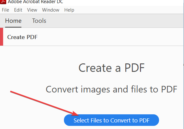 Come convertire più immagini in PDF