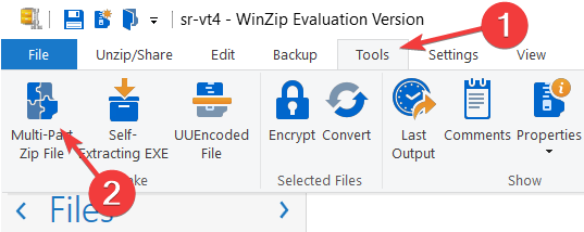 So führen Sie Zip-Dateien mit WinZip zusammen und teilen sie [Easy Guide]