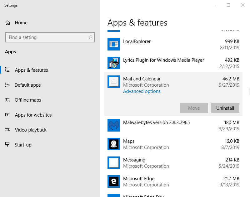 Почтовые программы для windows 10. Виндовс 10 приложение почта. Почта и календарь Windows 10. Как отключить приложение ail.