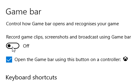 Så här inaktiverar du GameBarPresenceWriter.exe en gång för alla