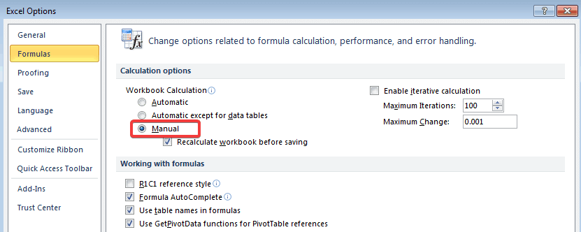 Como recuperar arquivo Excel corrompido no Windows 10