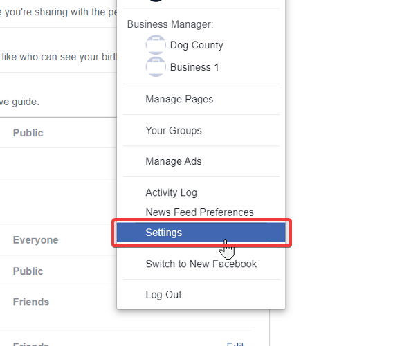 Cómo proteger la imagen de perfil de Facebook de la captura de pantalla