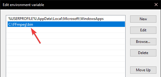 Как скачать и установить FFmpeg в Windows 10