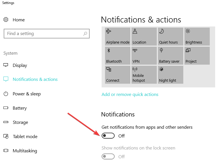 Cómo deshabilitar las notificaciones de sonido en Windows 10