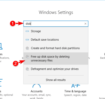 So löschen Sie temporäre Dateien mithilfe der Datenträgerbereinigung unter Windows 10