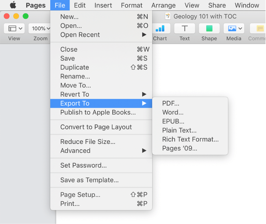 Hur man konverterar Apple Pages till Word-dokument