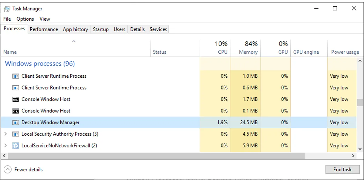5 formas de restaurar la barra de título, minimizar, maximizar y cerrar los botones en Windows 10