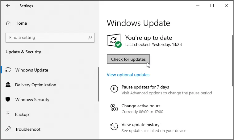 7 formas de reparar Windows Defender cuando está atenuado