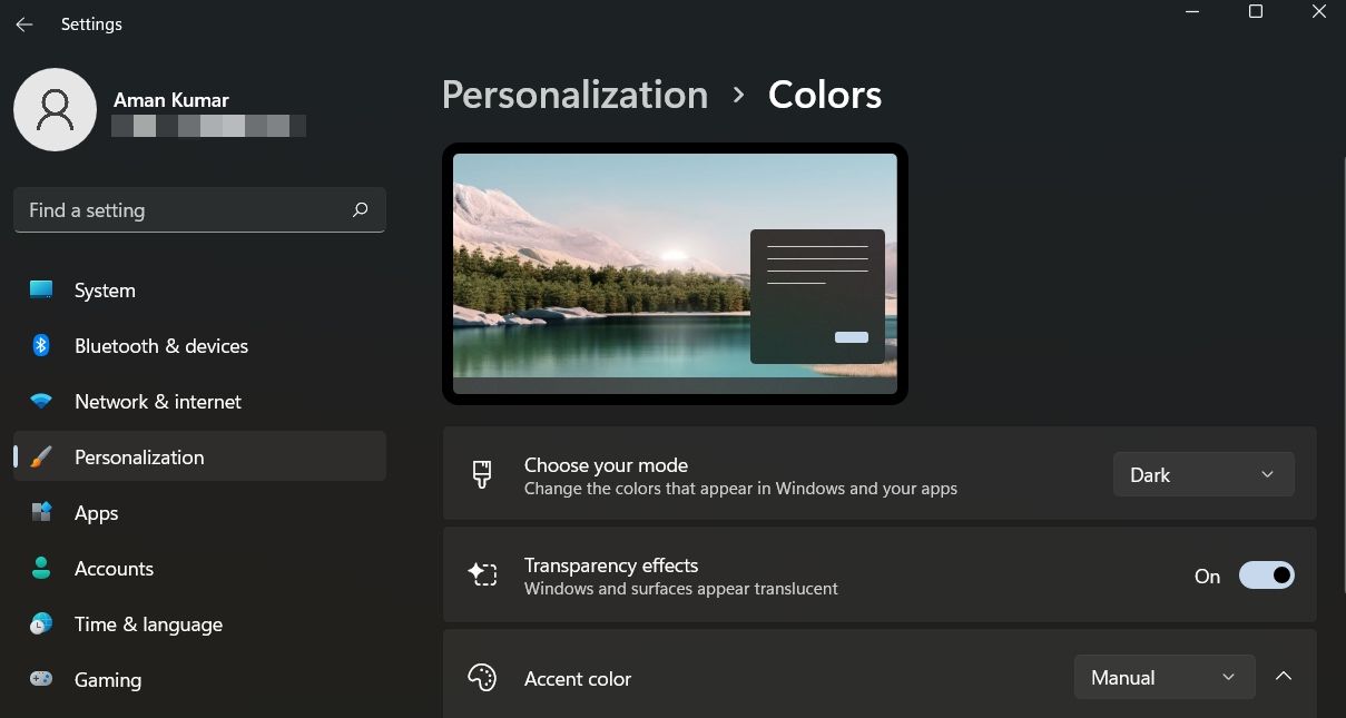 Fungerar inte transparenseffekten på Windows 11? Prova dessa 9 korrigeringar