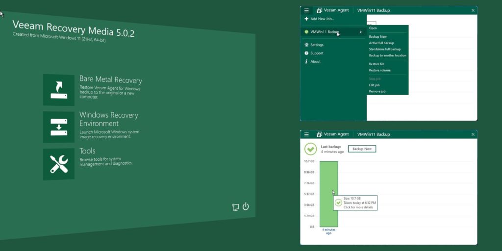 Come eseguire backup di Windows senza sforzo con Veeam Agent